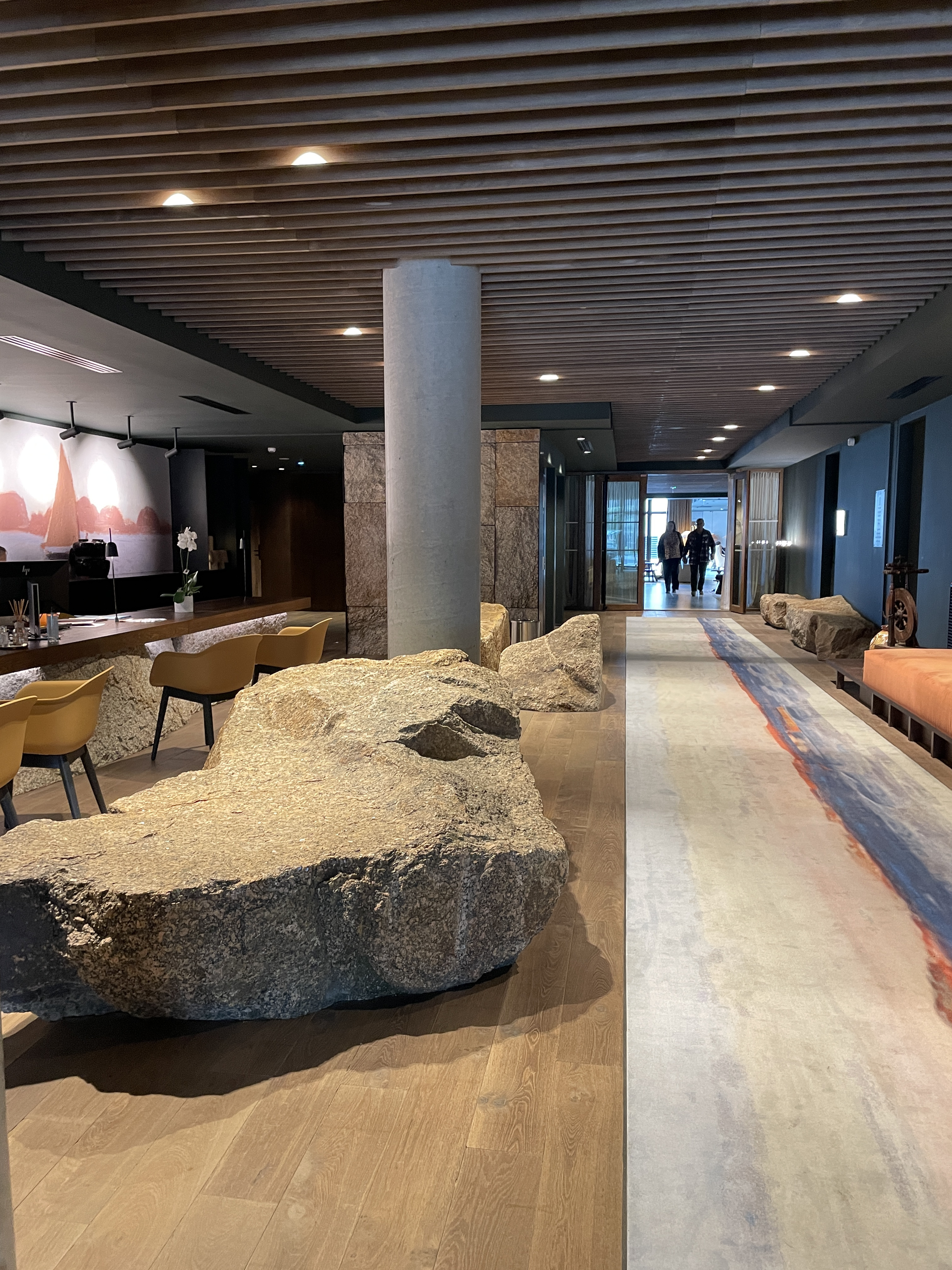 Enrochement en granit