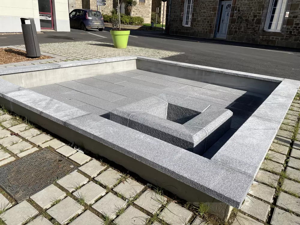Fontaine en granit