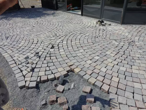 Pavage en granit