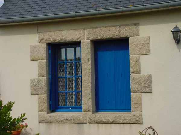 Meneau en granit